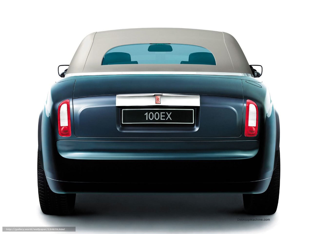 Rolls-Royce 100EX rear view