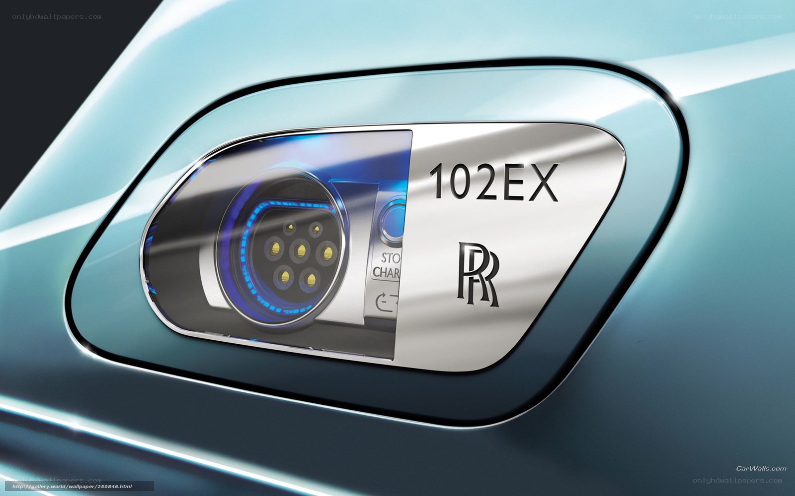 Rolls-Royce 102EX charging port