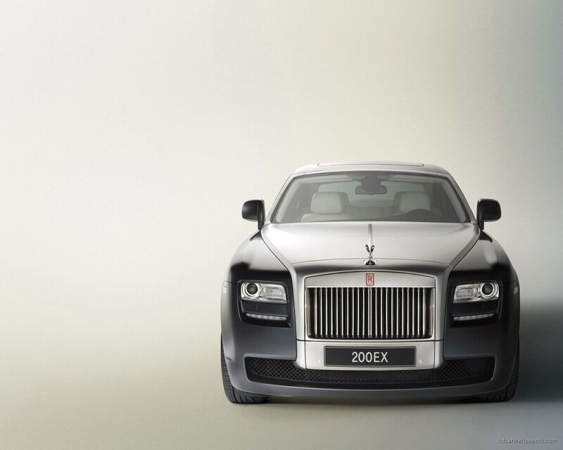 Rolls-Royce 200EX front view