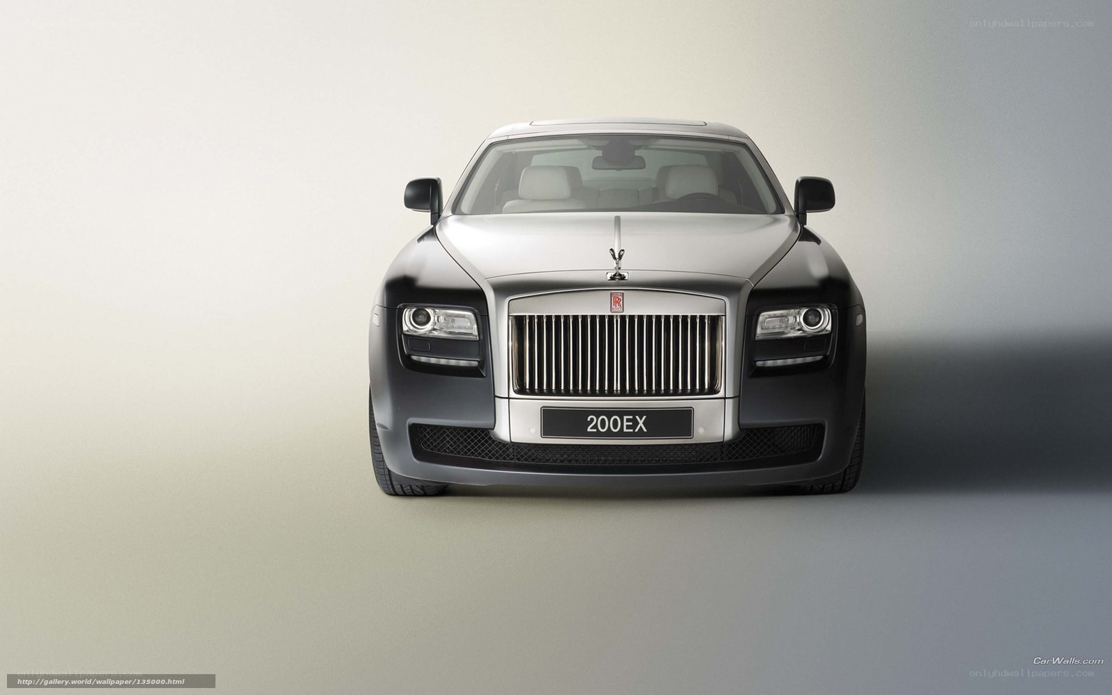 Rolls-Royce 200EX front view