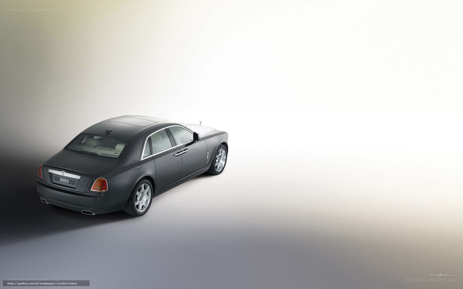 Rolls-Royce 200EX luxury sedan