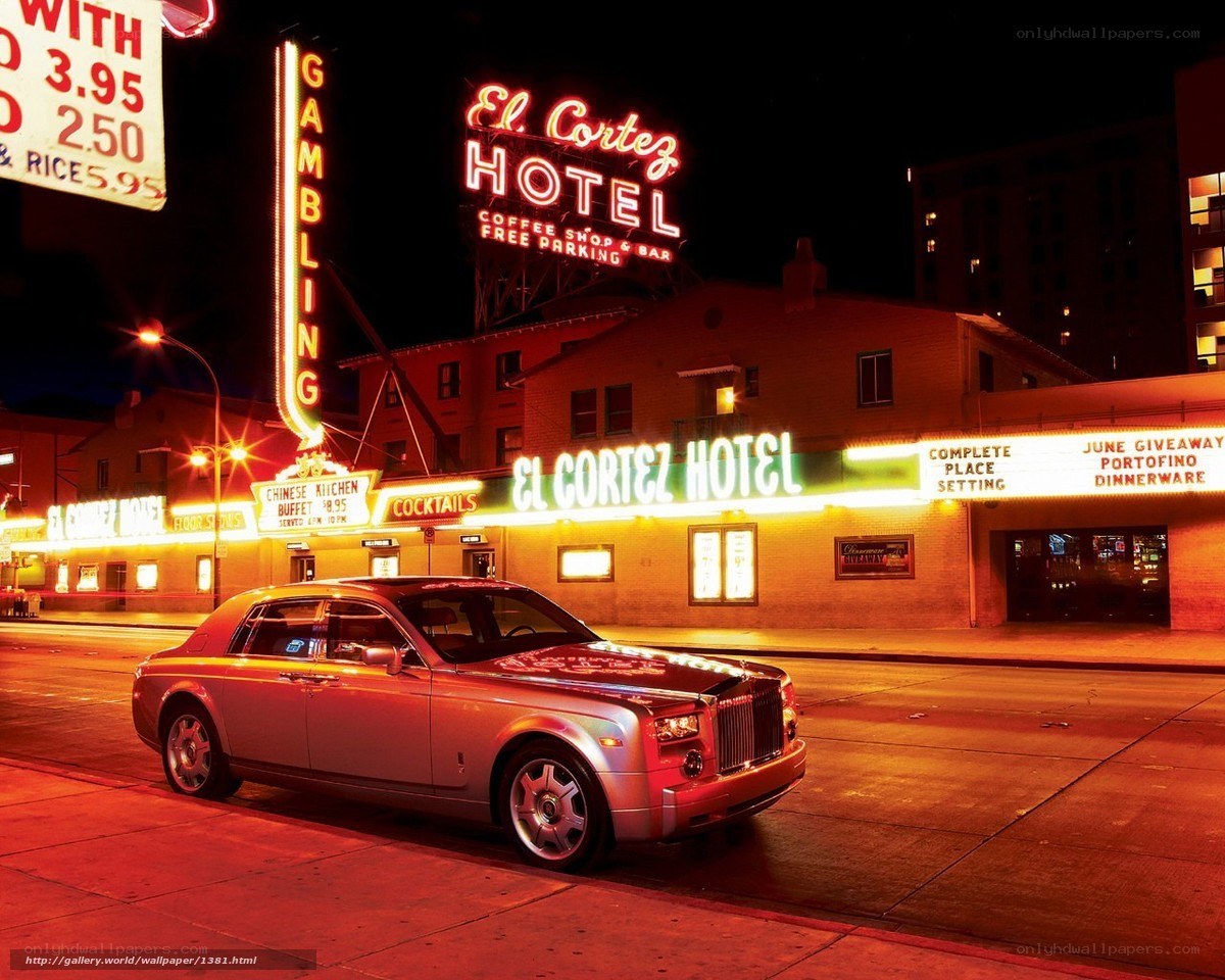 Rolls-Royce at El Cortez Hotel