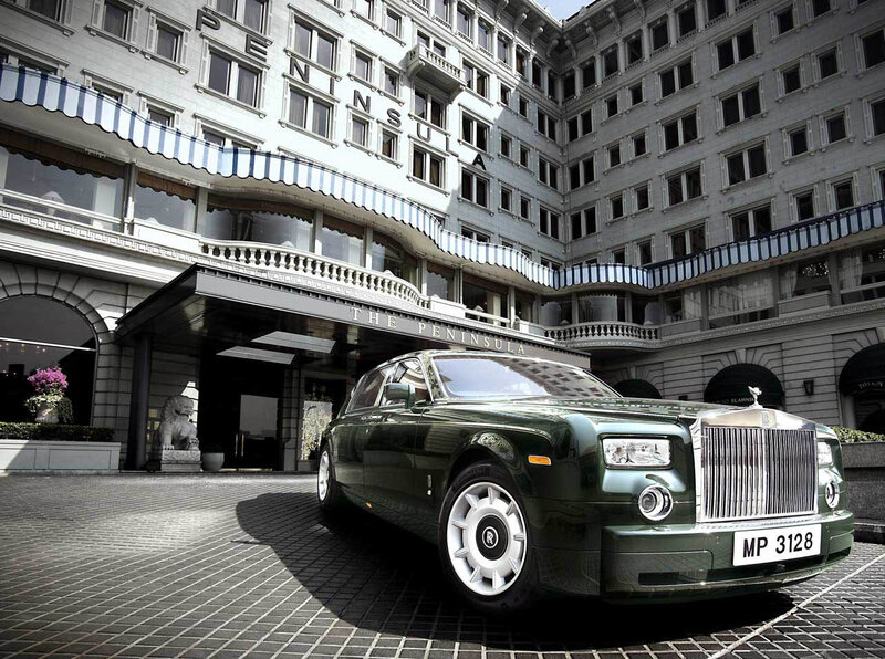 Rolls-Royce at Peninsula Hotel