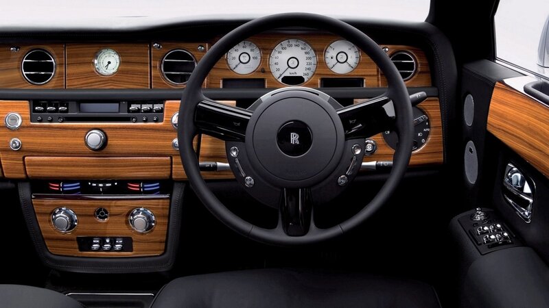 Rolls-Royce car interior