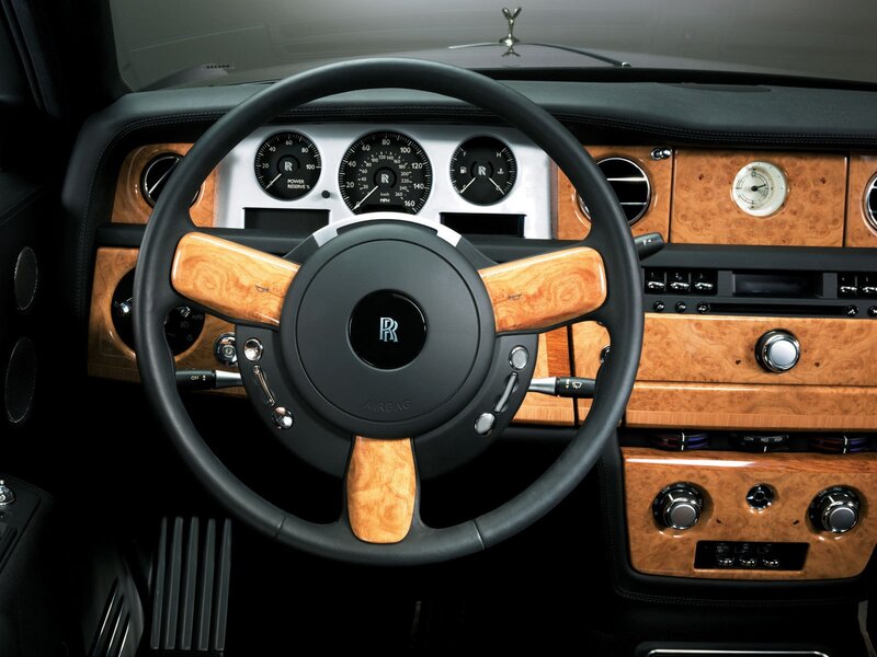 Rolls-Royce car interior