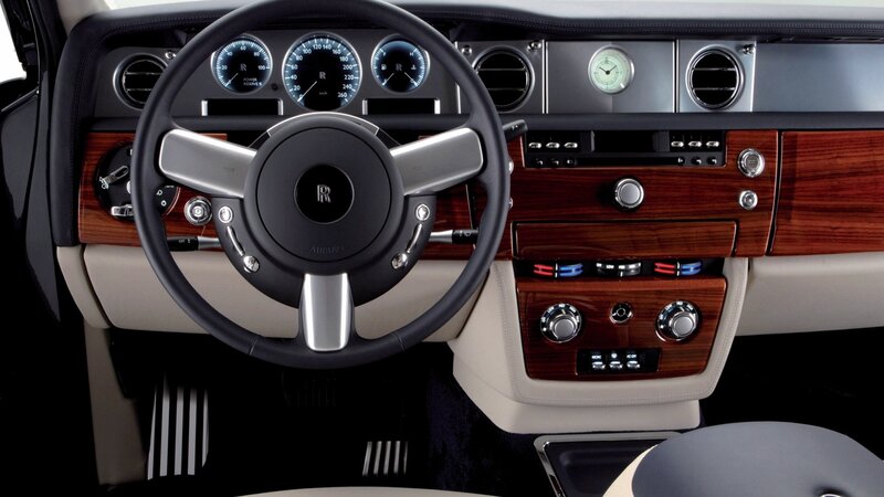 Rolls-Royce car interior