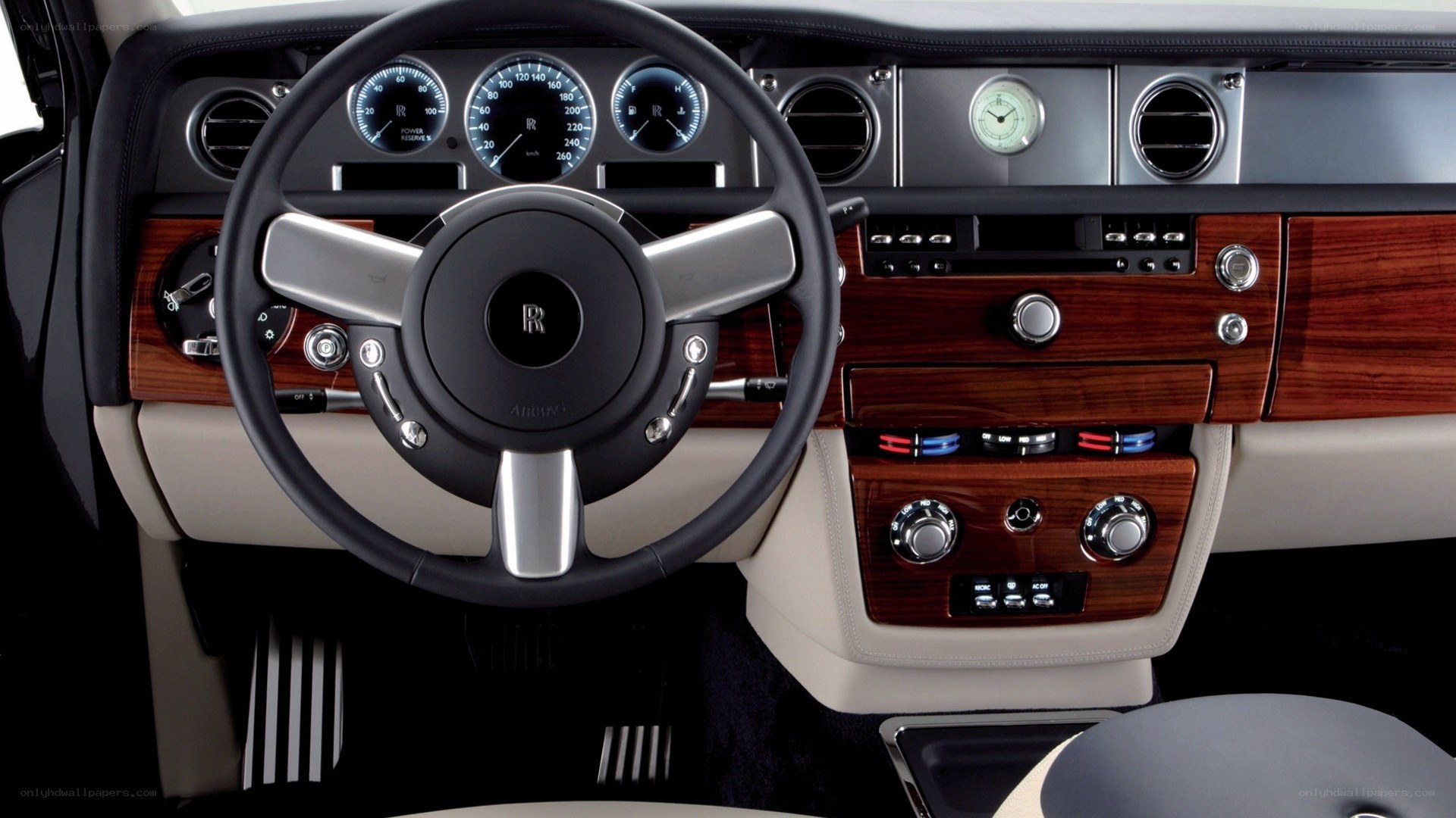 Rolls-Royce car interior