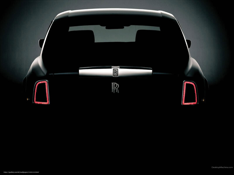 Rolls-Royce car rear view