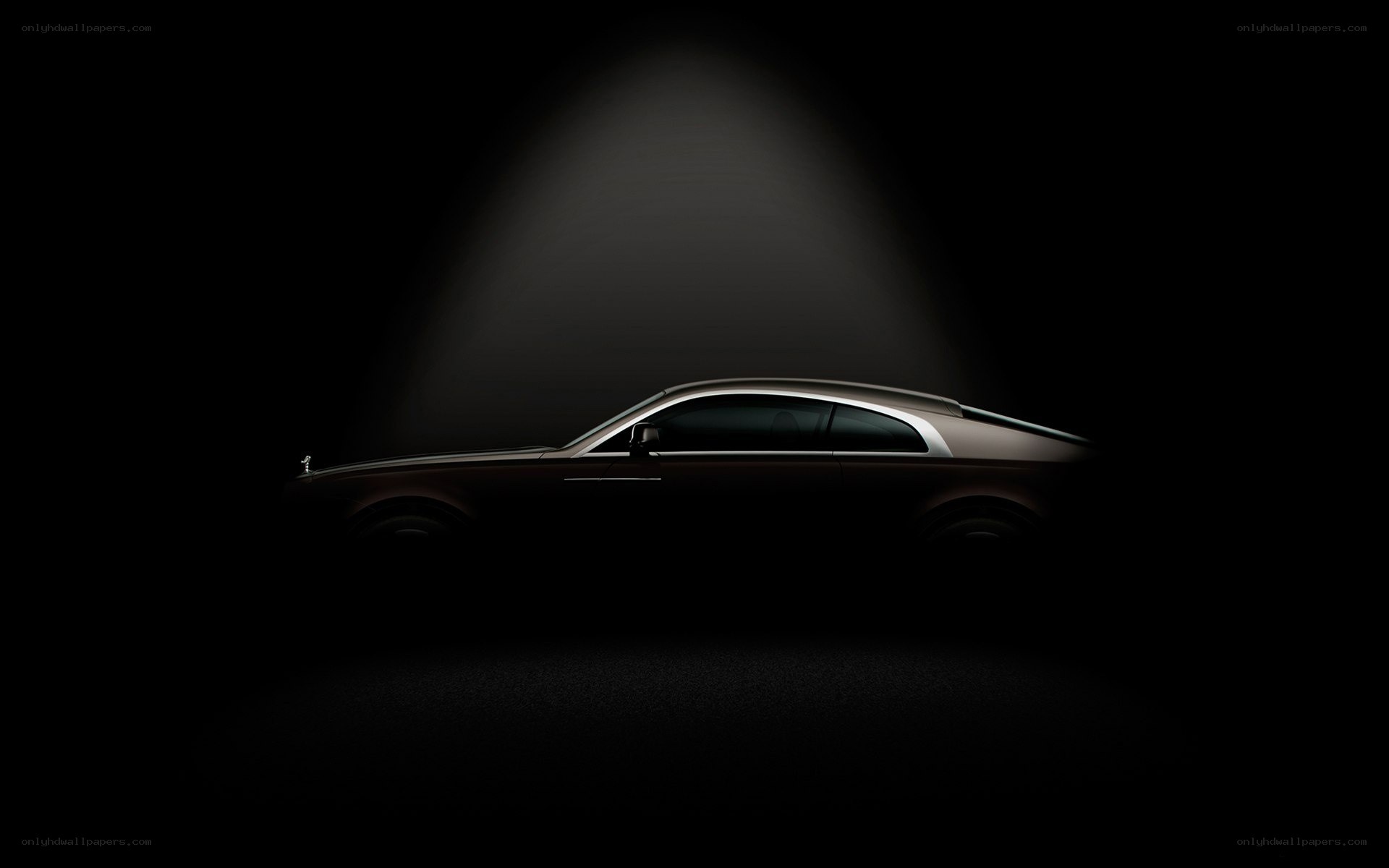 Rolls-Royce car silhouette