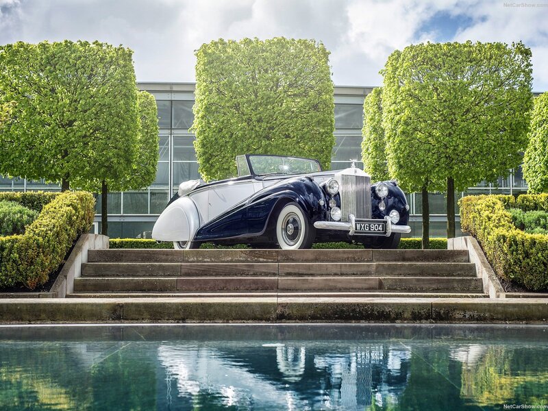 Rolls-Royce Convertible — Blue