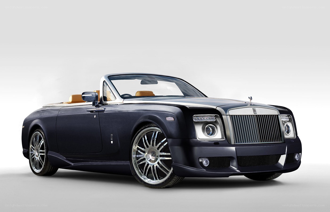 Rolls-Royce convertible luxury car
