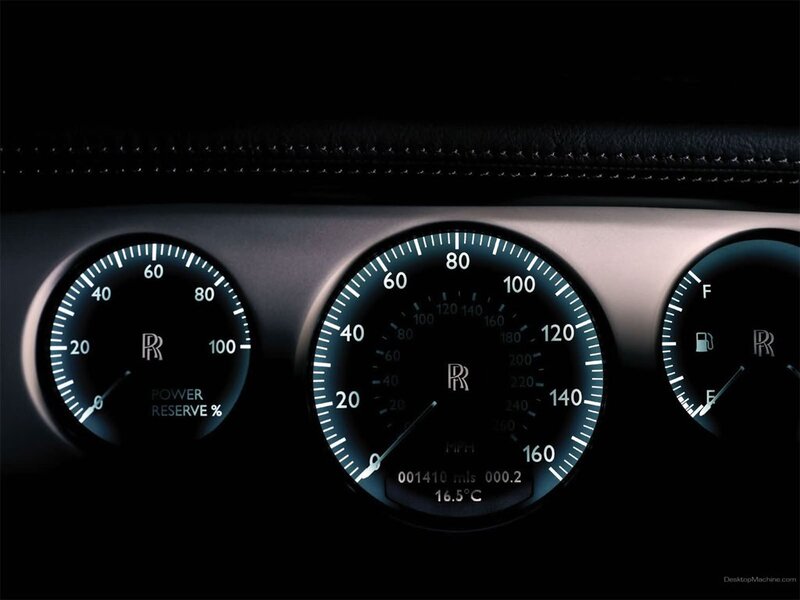 Rolls-Royce Dashboard — Black