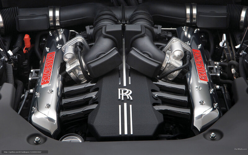 Rolls-Royce engine bay