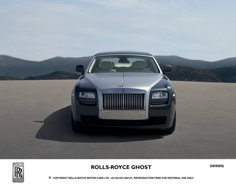 Rolls-Royce Ghost front view
