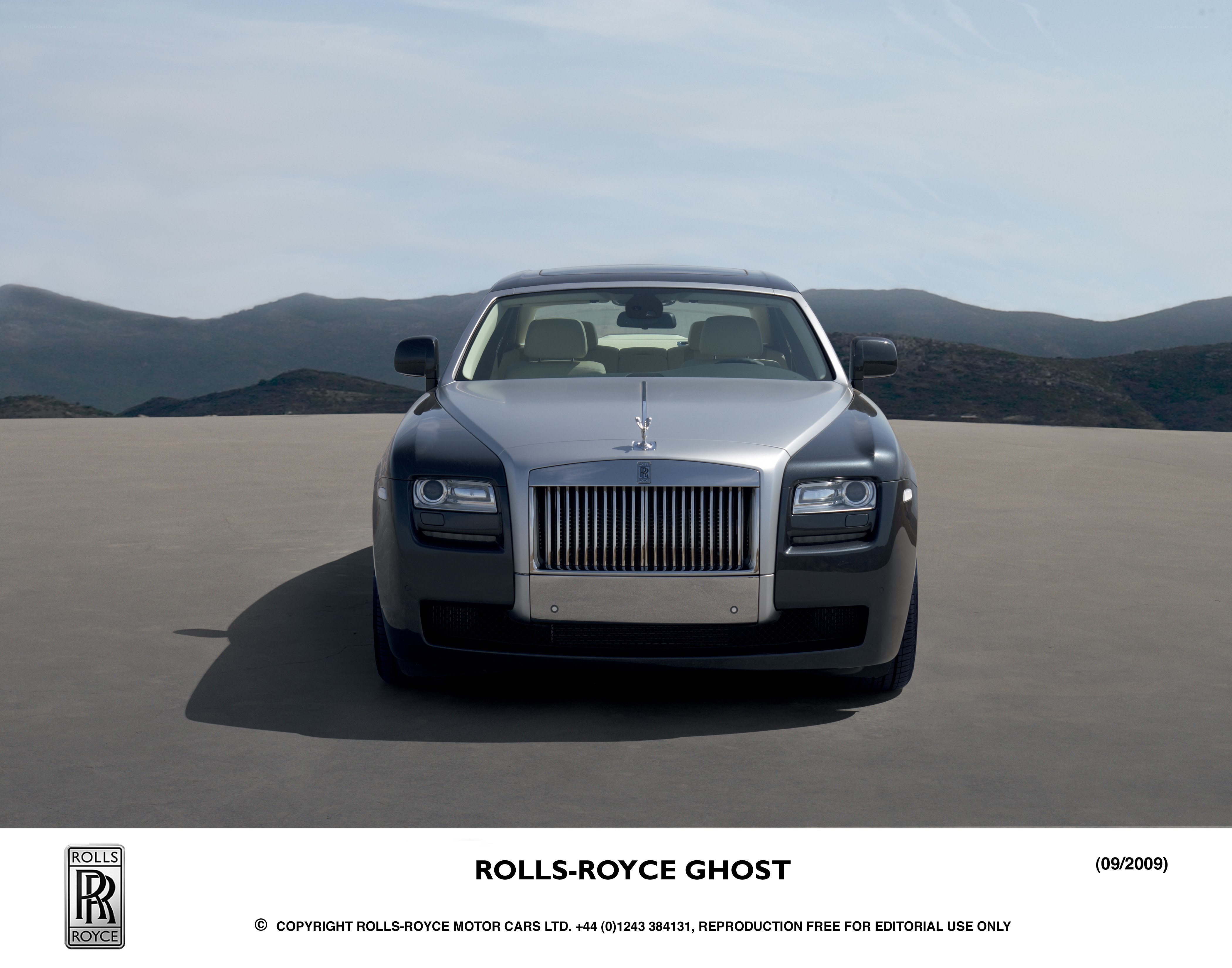 Rolls-Royce Ghost front view