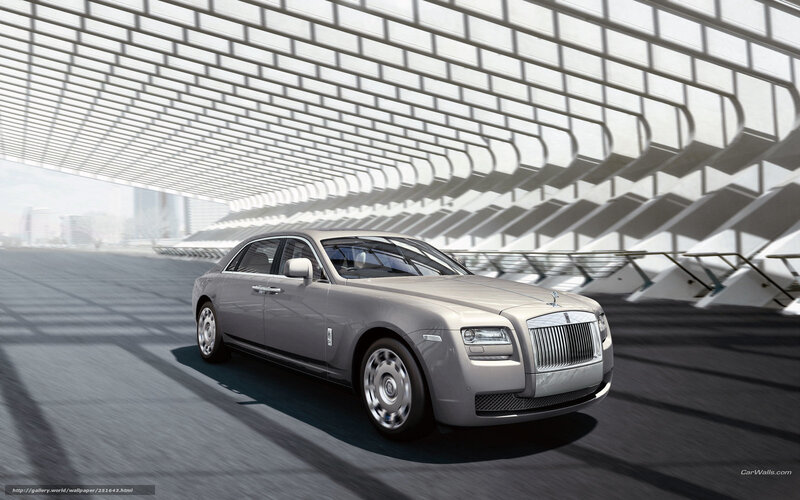Rolls-Royce Ghost in modern architecture