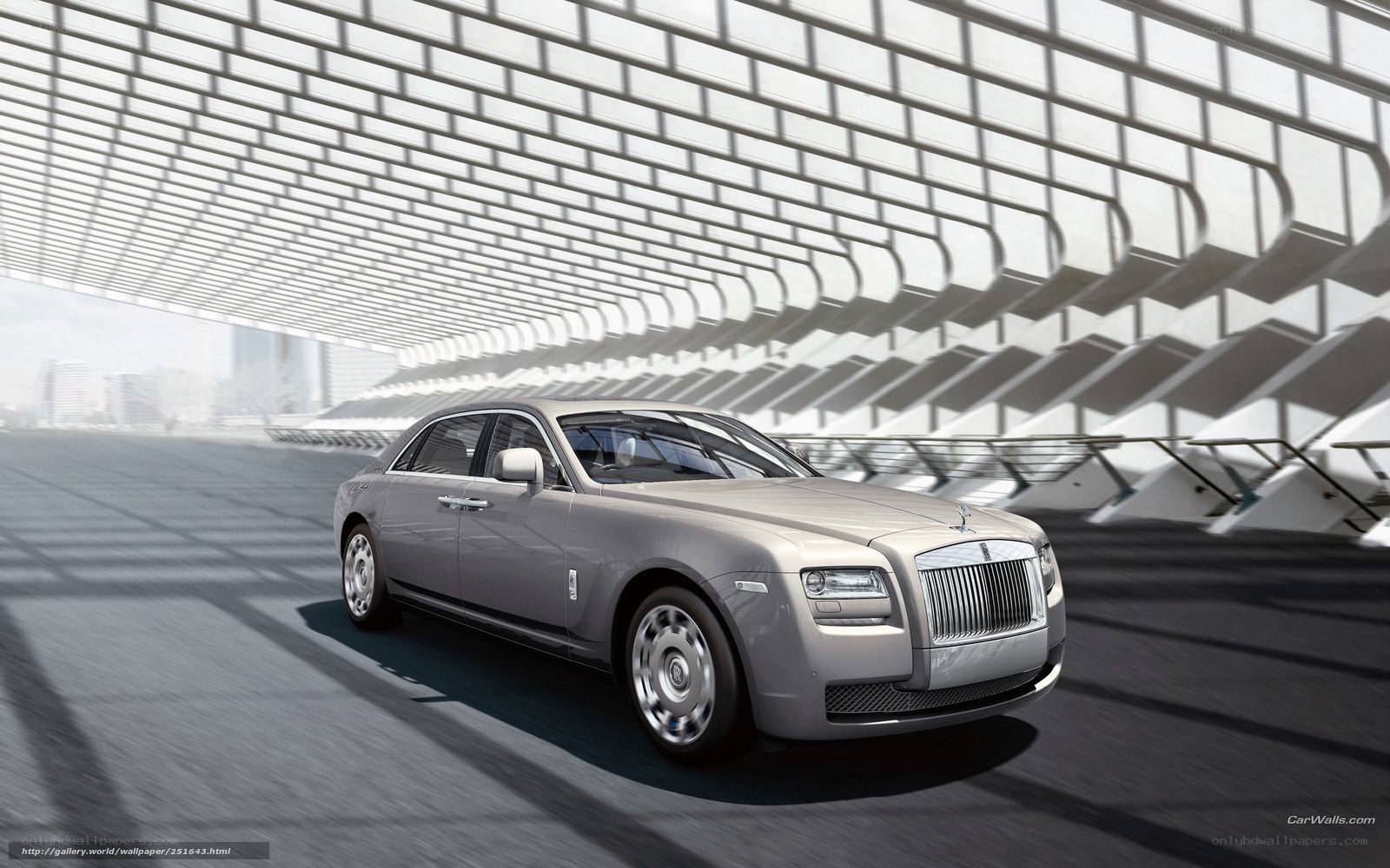 Rolls-Royce Ghost in modern architecture