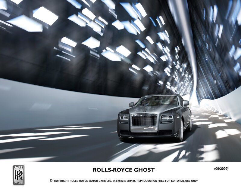 Rolls-Royce Ghost in motion