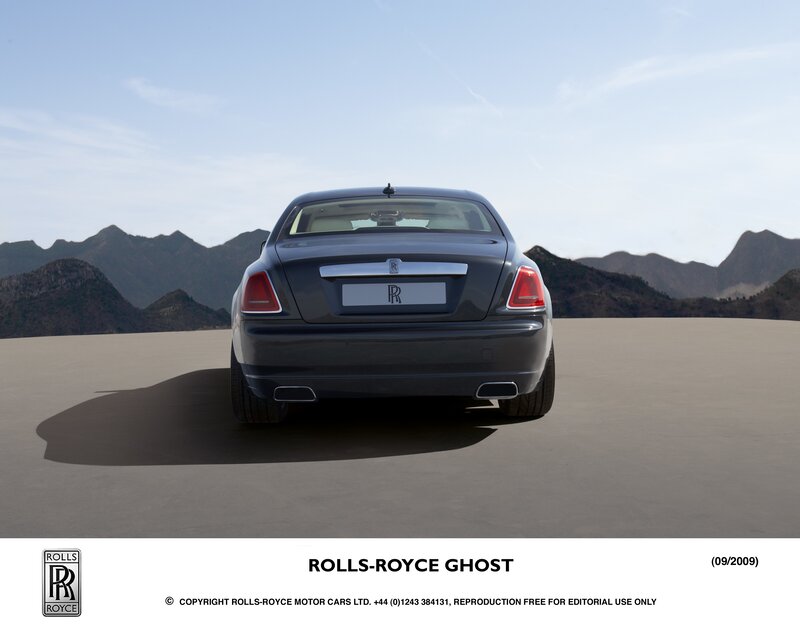 Rolls-Royce Ghost rear view