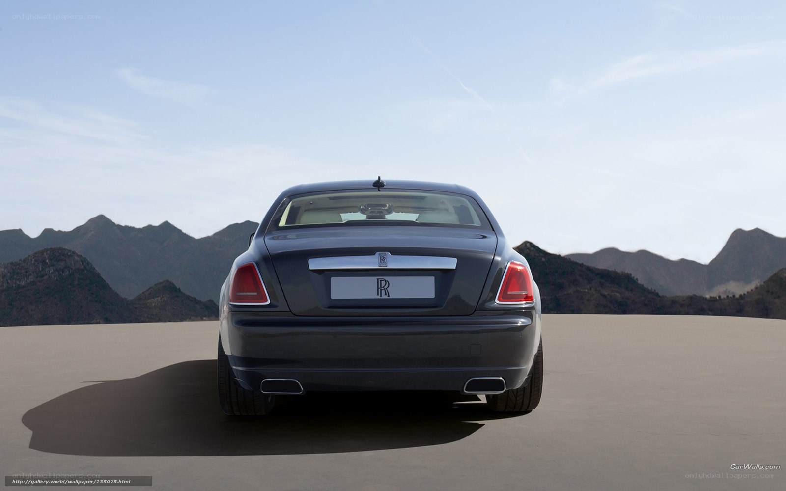 Rolls-Royce Ghost rear view