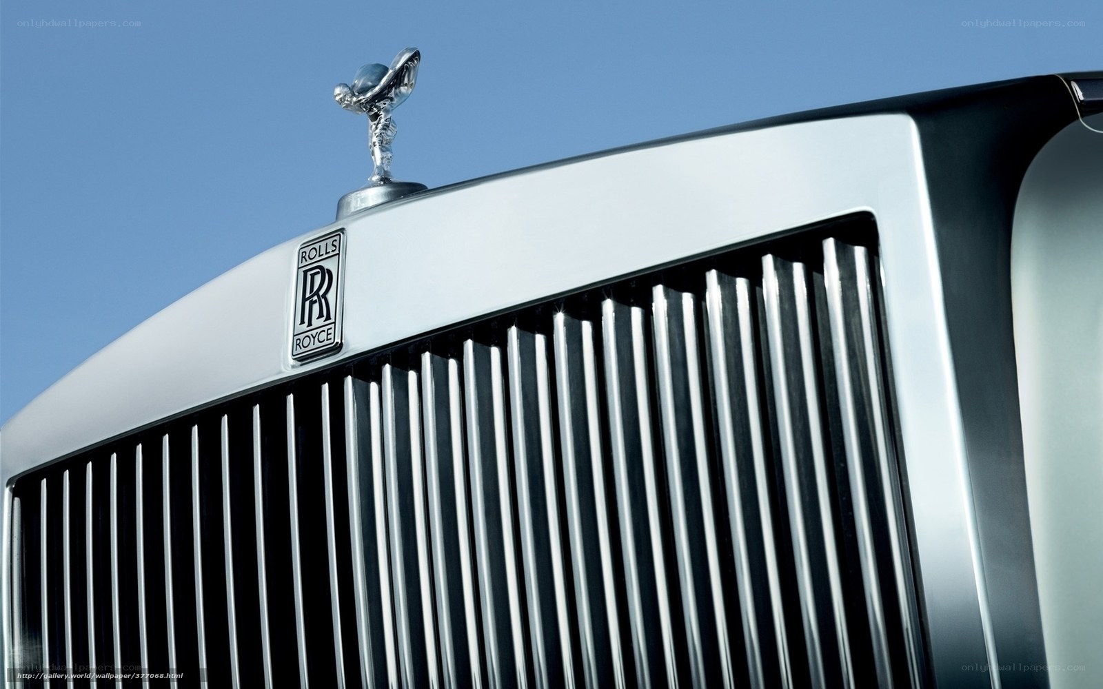 Rolls-Royce grille and Spirit of Ecstasy