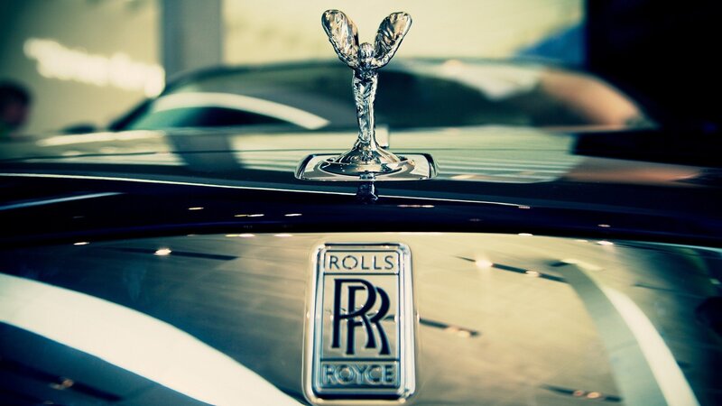 Rolls-Royce Hood Ornament — Black