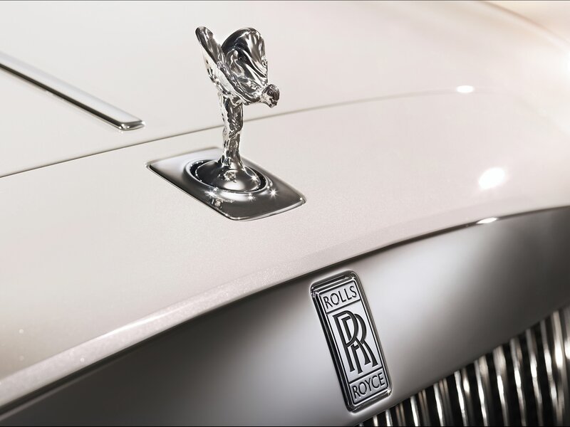 Rolls-Royce Hood Ornament — Silver, Luxurious