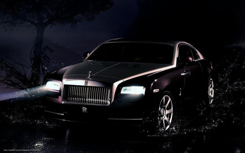 Rolls-Royce in dark water