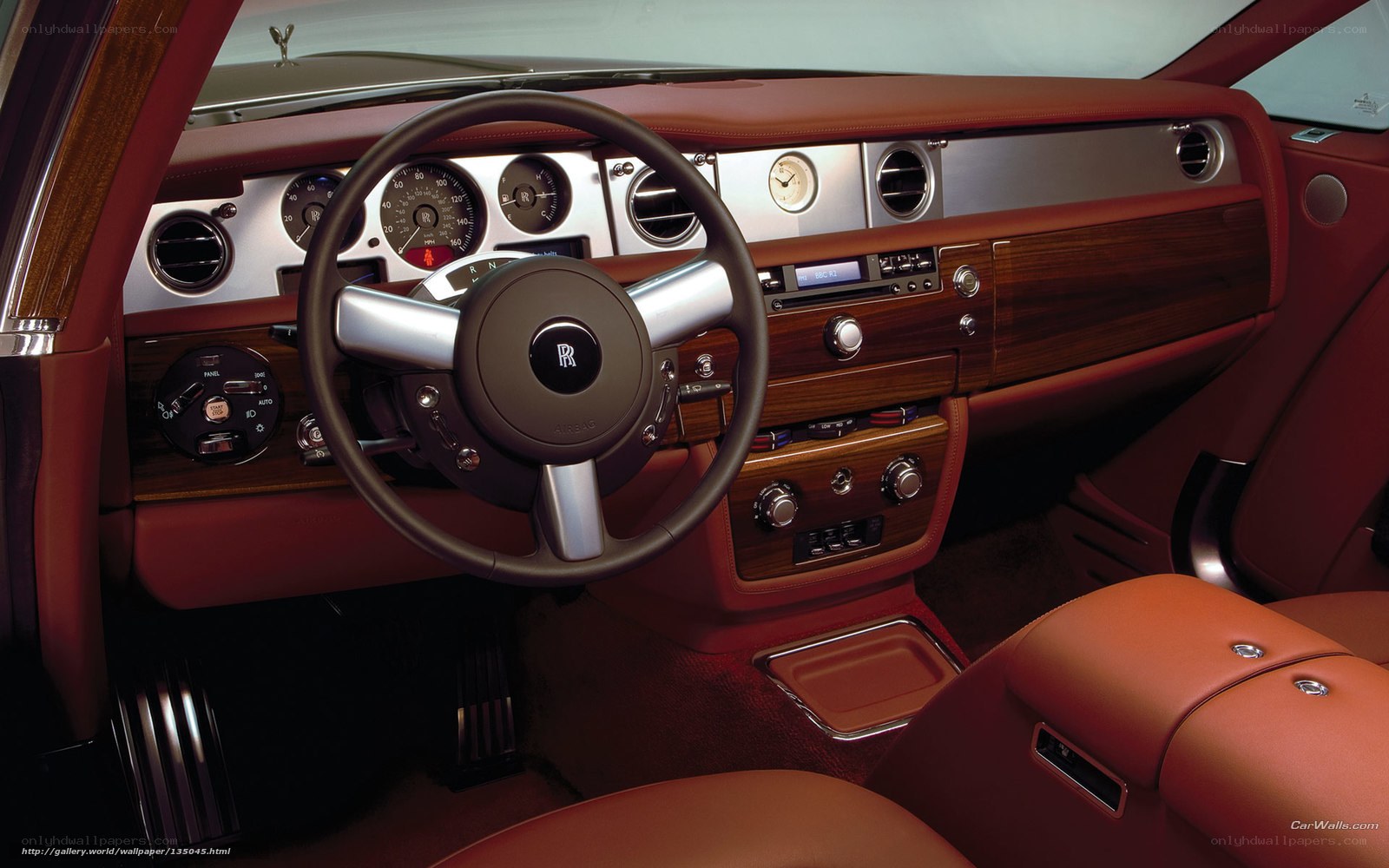 Rolls-Royce interior dashboard