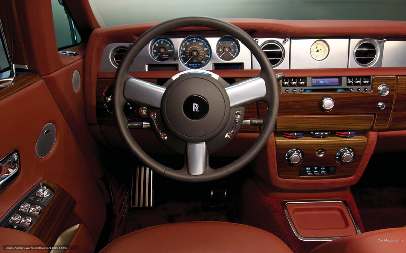 Rolls-Royce interior dashboard