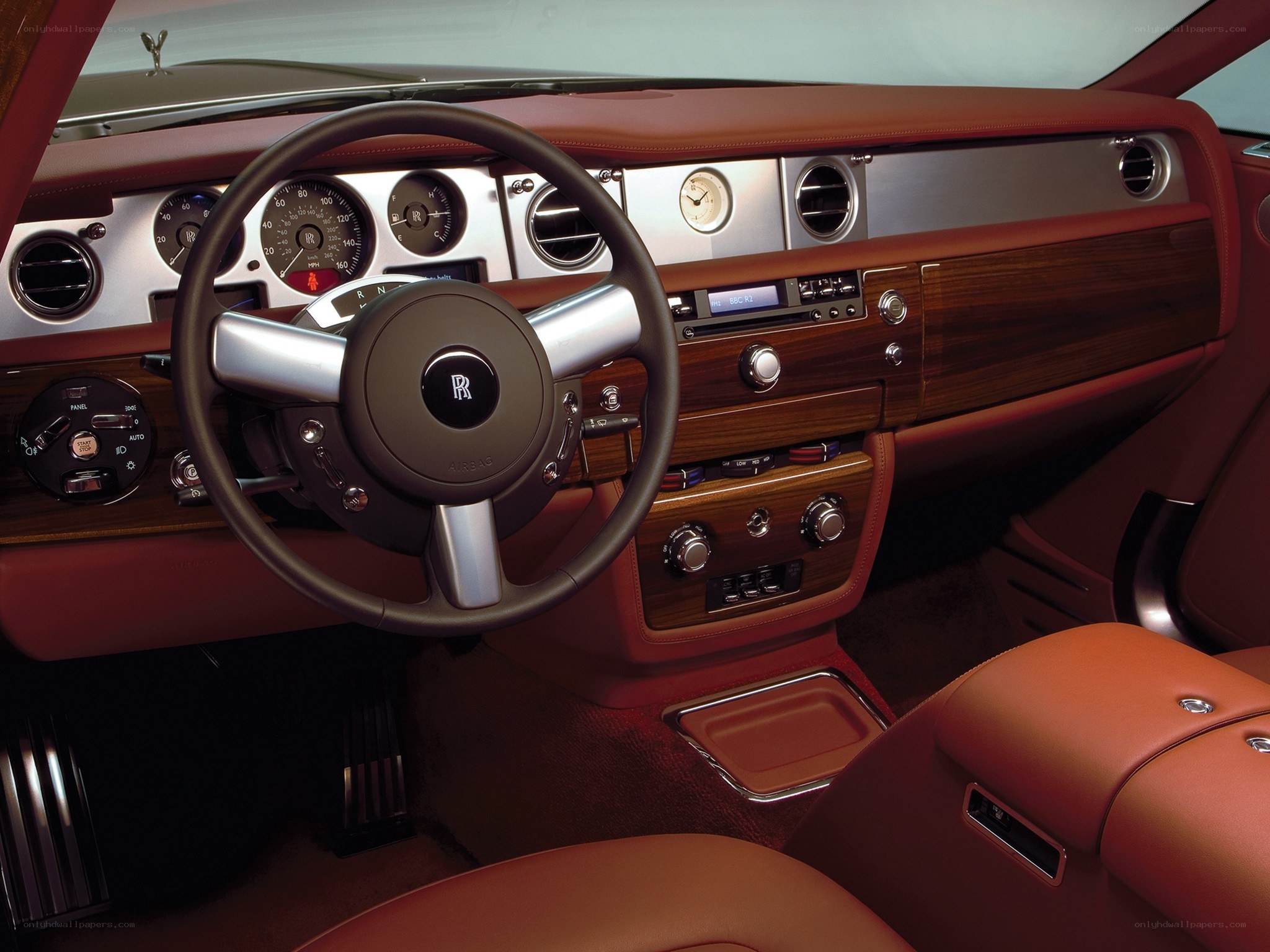 Rolls-Royce interior dashboard