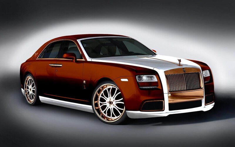 Rolls-Royce Luxury Sedan — Brown