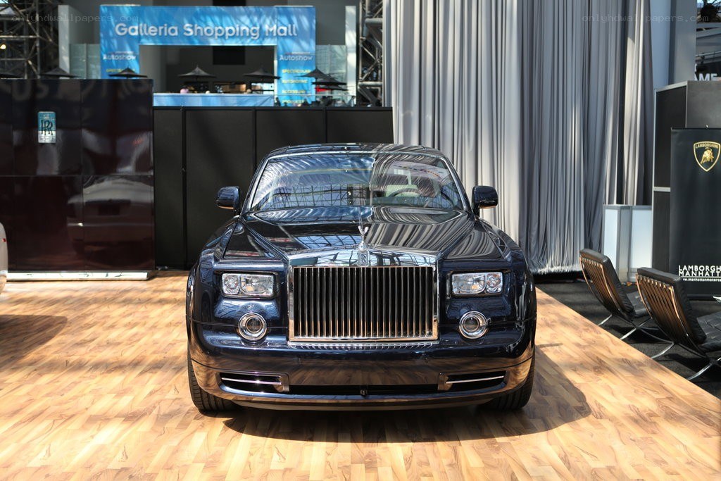 Rolls-Royce on display at auto show