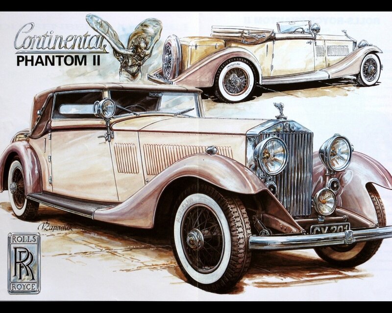 Rolls-Royce Phantom II — Beige