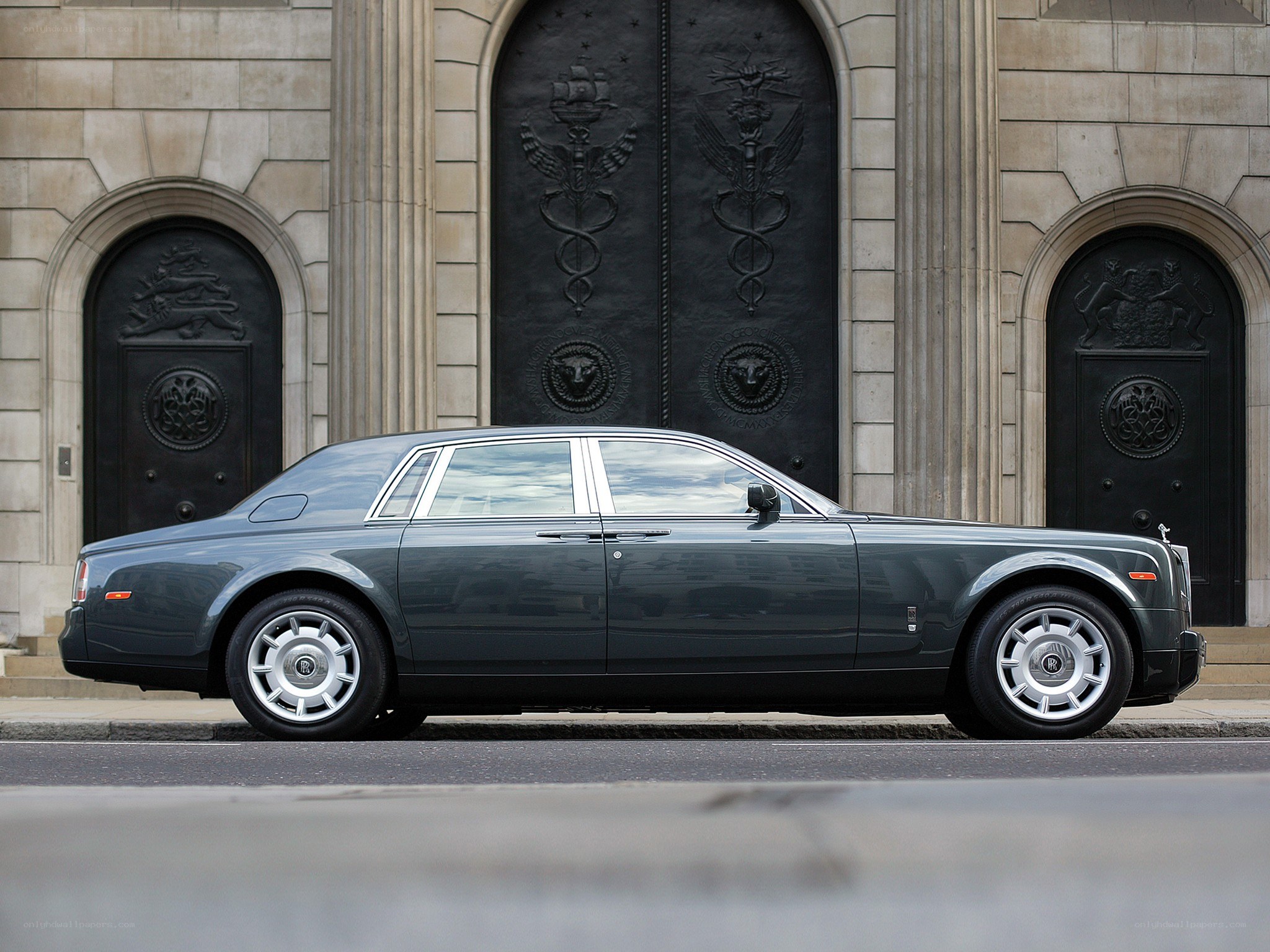 Rolls-Royce Phantom parked