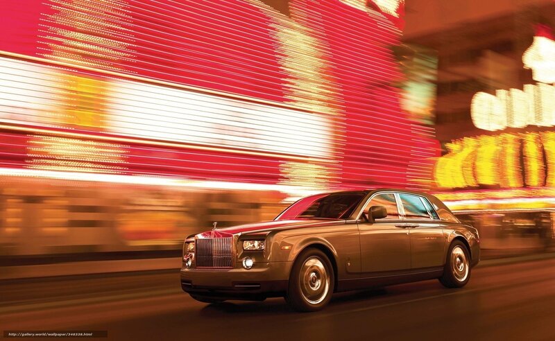Rolls-Royce Phantom — Red, Dynamic