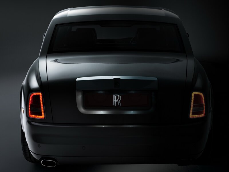 Rolls-Royce rear view