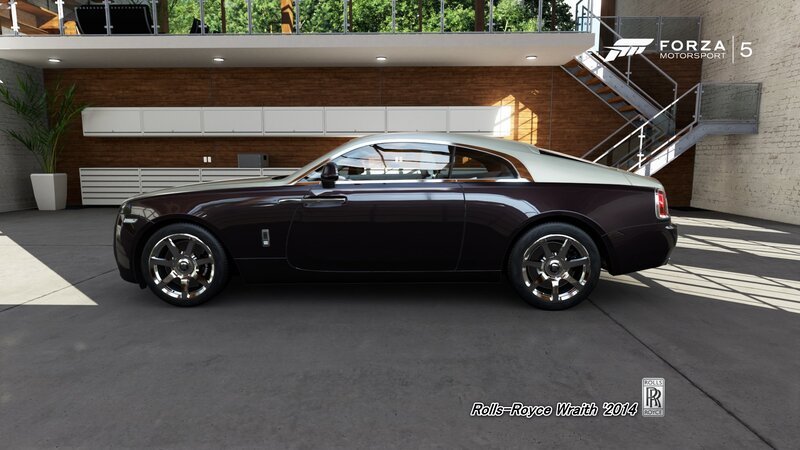 Rolls-Royce Wraith Car — Black, Serene