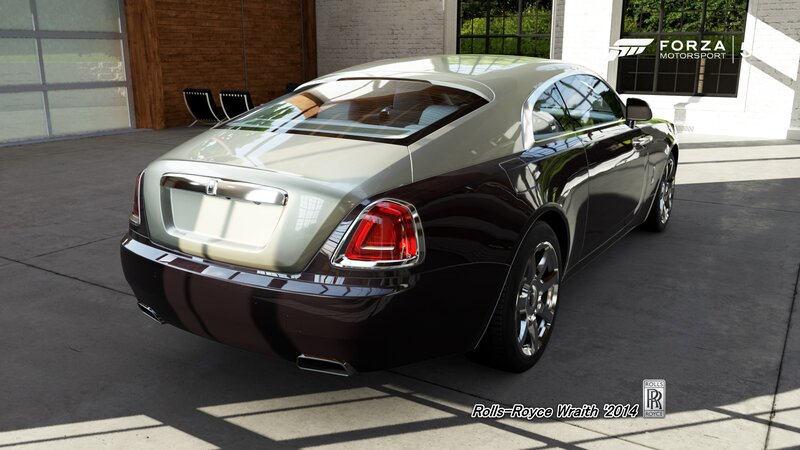 Rolls-Royce Wraith Car — Black
