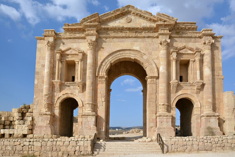 Roman Arch in Jerash