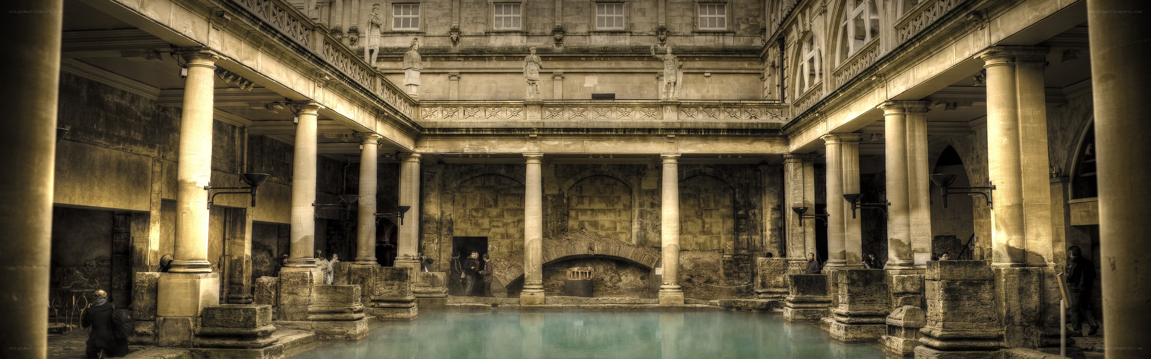 Roman Baths in Bath, England