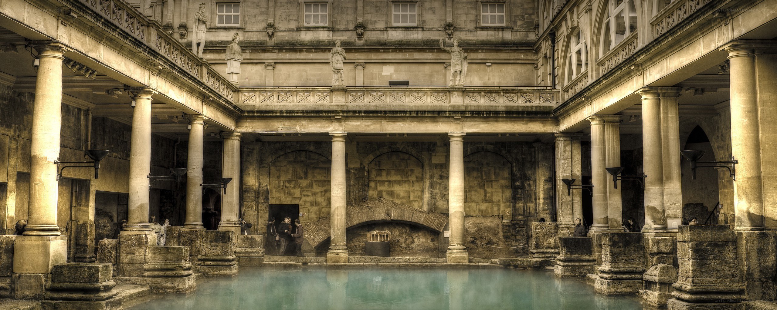 Roman Baths in Bath, England