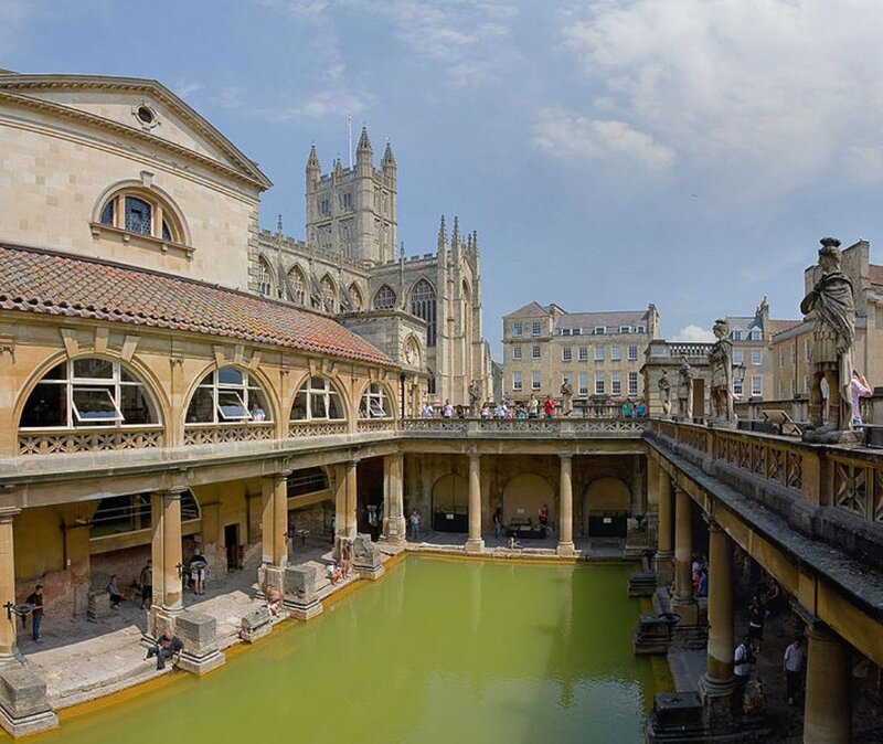 Roman Baths in Bath — Green