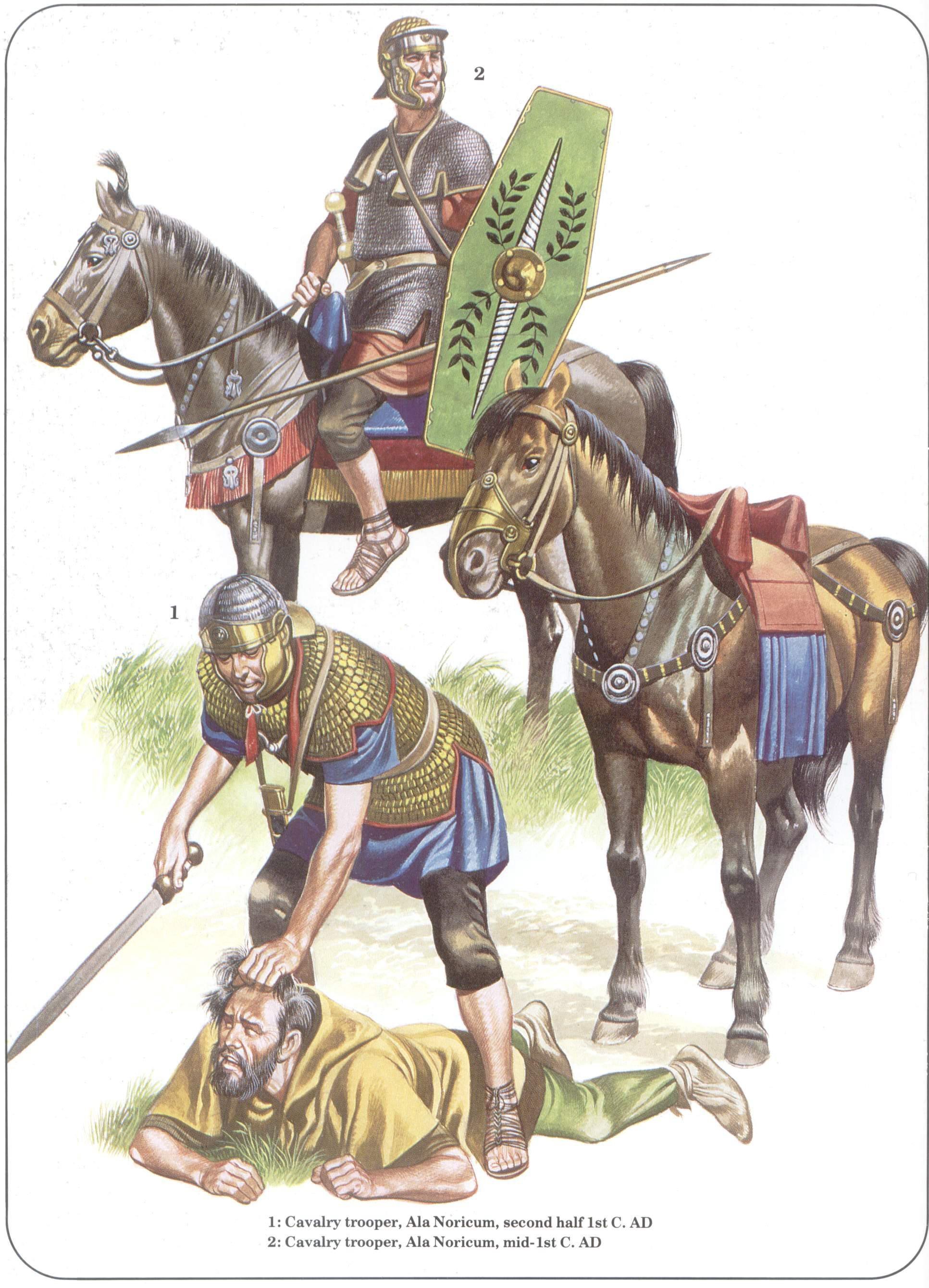 Roman cavalry troopers