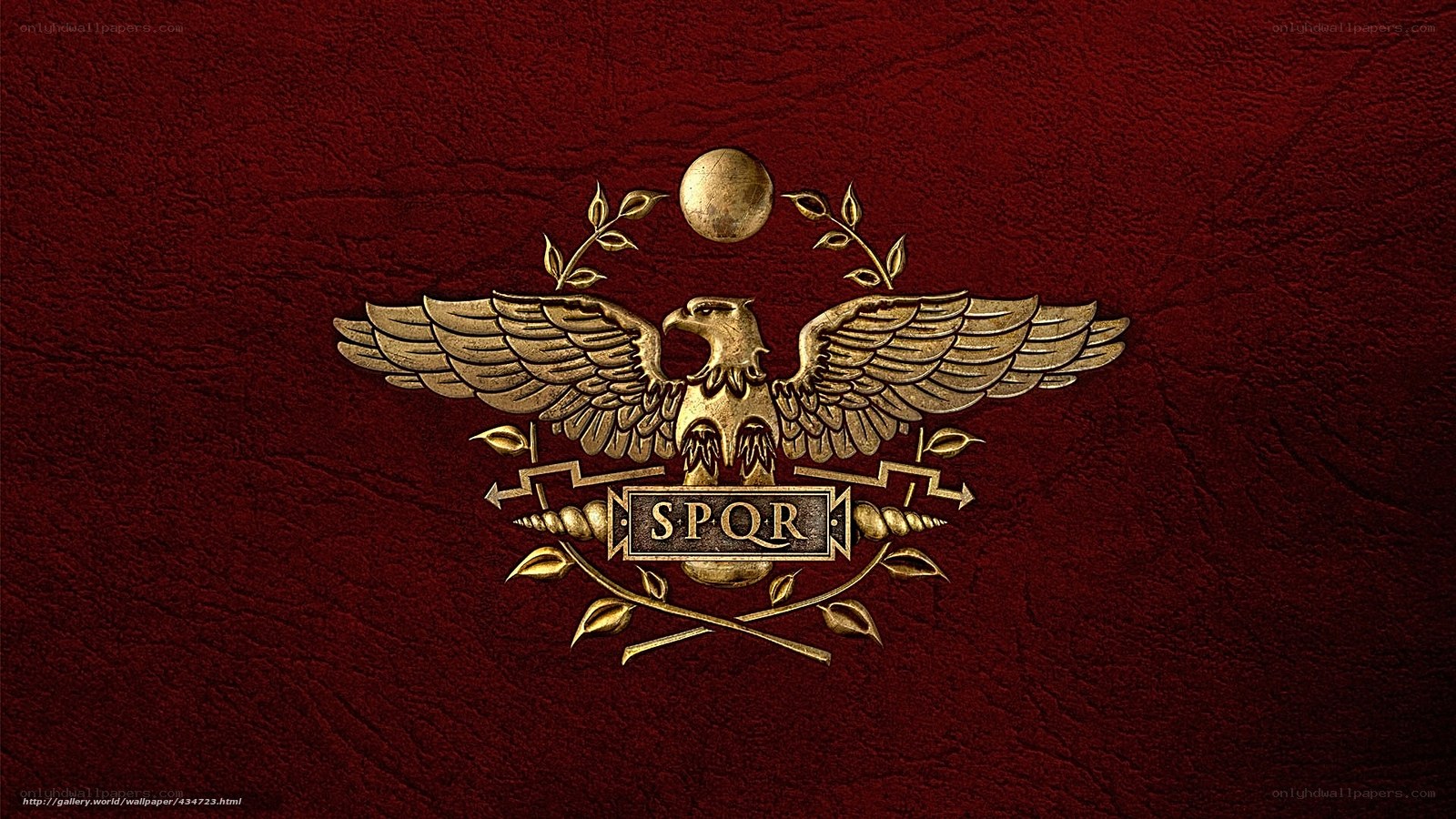 Roman Eagle SPQR Emblem