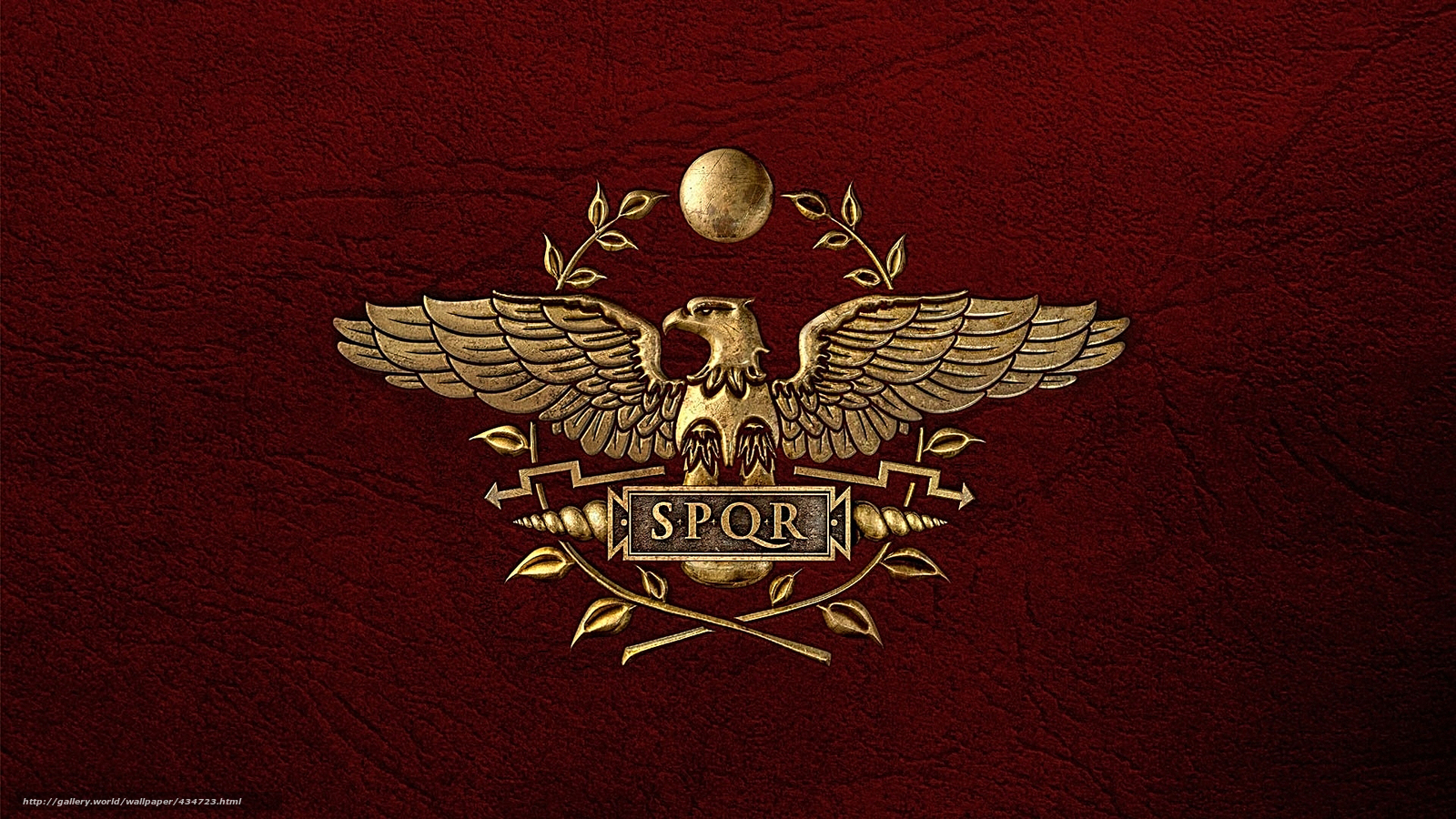 Roman Eagle SPQR Emblem