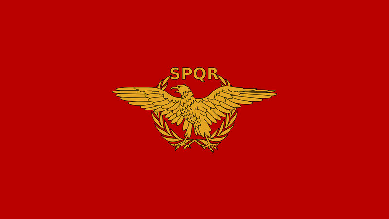 Roman eagle standard