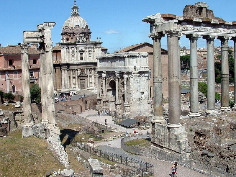Roman Forum ruins