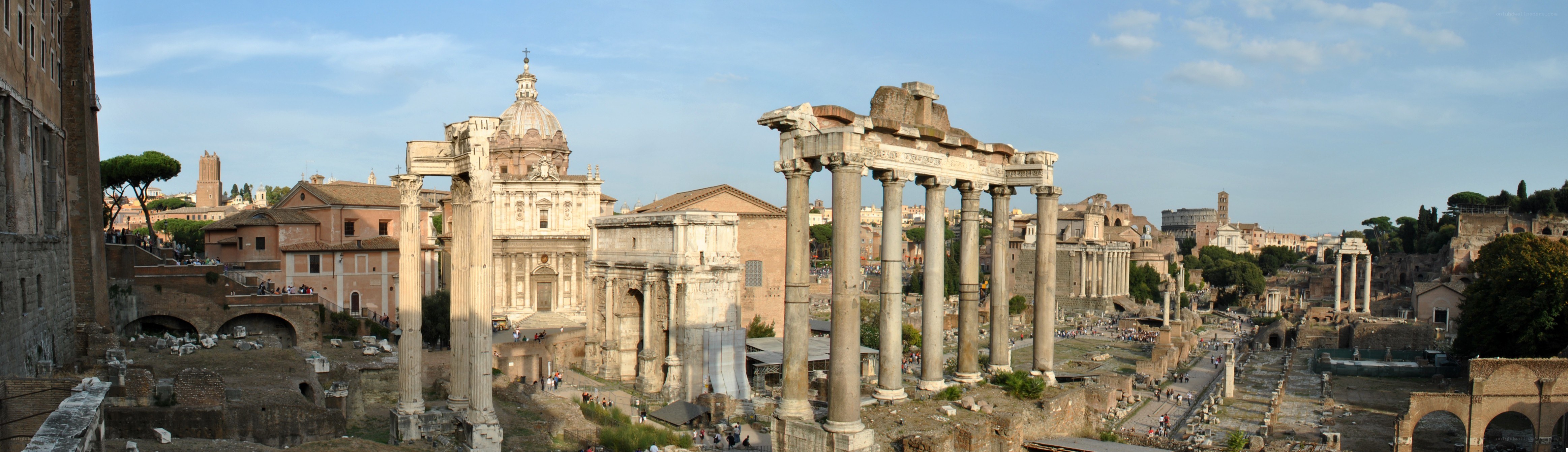 Roman Forum ruins