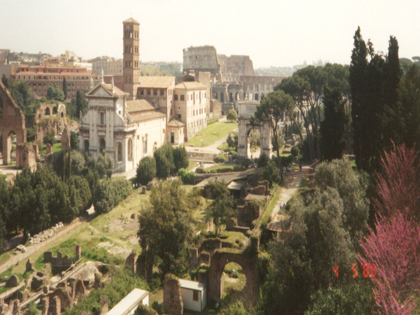 Roman Forum ruins
